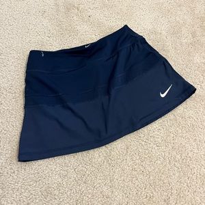 Nike blue tennis skirt